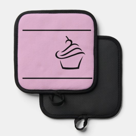 Küchenherde Topflappen (Vorderseite/Rückseite)