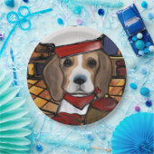 KÜCHENHUND BEAGLE PAPPTELLER (Party)