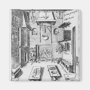 Kücheninnenraum Magnet