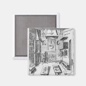 Kücheninnere Magnet (Vorderseite/Rückseite)