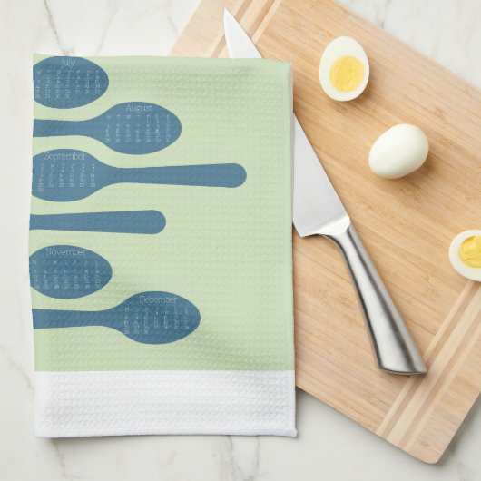 Küchenkalender 2014 geschirrtuch (Viertel Falte)