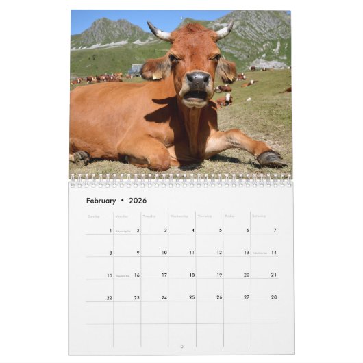 Küchenkalender Kalender (Feb 2026)