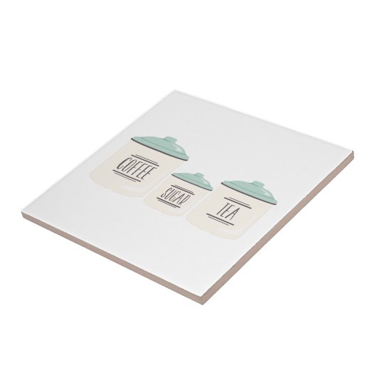 Küchenkanister Fliese (Seite)