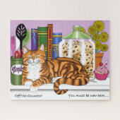 Küchenkatze Puzzle (Horizontal)