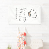 Küchenkönigin Chef kochen Name Krone  Banner (Insitu)