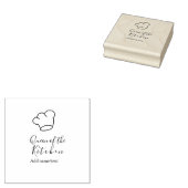 Küchenkönigin Chef kochen Name Krone Gummistempel (Stempel)
