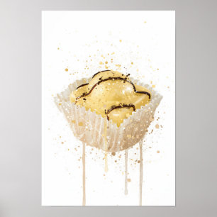 Kuchenkunst-Druck 'French Fancie Lemon' Poster