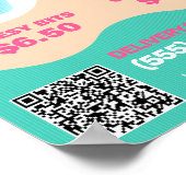 Kuchenladen, Bäckerei, Süßwaren - Poster (Ecke)