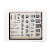 Küchenlager und Küchenutensilien aus einem Fachkat Magnet (Horizontal)