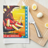 Küchenlappen Geschirrtuch (Viertel Falte)