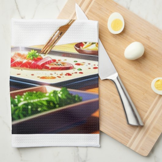 Küchenlappen Geschirrtuch (Viertel Falte)