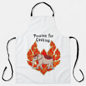 Küchenleidenschaft. Schürze (Vorderseite)