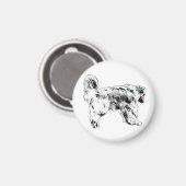Küchenliste Rückreise Magnet (Vorderseite/Rückseite)