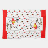 Küchenmagier Custom Retro Stars Küchentuch (Horizontal)