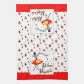 Küchenmagier Custom Retro Stars Küchentuch (Vertikal)