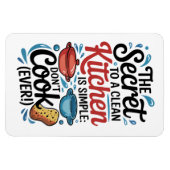 Küchenmagnet - Das Geheimnis einer sauberen Küche Magnet (Horizontal)