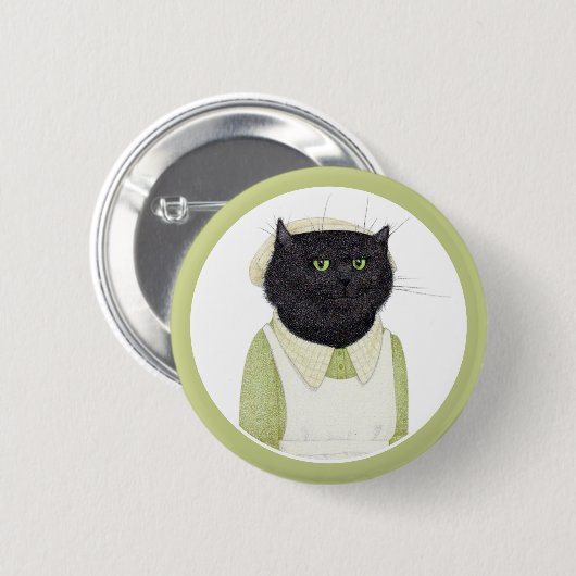 KÜCHENMAL KATZENTRALE KATEGORIE-Button Button (Vorne & Hinten)