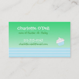Kuchenmamakarte Telefonnummerkarte