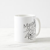 Küchenmeister Kulinarischer Groove Kaffeetasse (VorderseiteRechts)