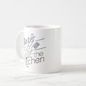 Küchenmeister Kulinarischer Groove Kaffeetasse (Vorderseite Links)