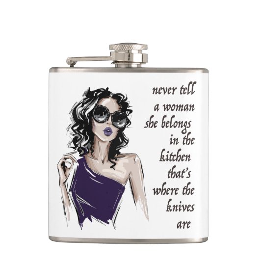 Küchenmesser gehören dazu flachmann (Vorderseite)