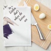 Küchenmesser gehören dazu geschirrtuch (Viertel Falte)