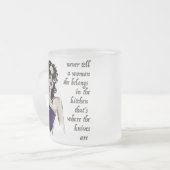 Küchenmesser gehören dazu mattglastasse (Vorderseite Links)