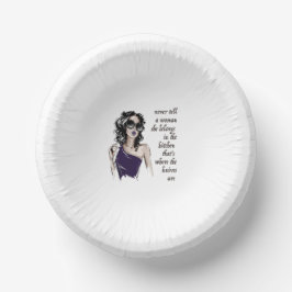 Küchenmesser gehören dazu pappteller