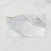 Küchenmesser | MarmorVisitenkarte Visitenkarte (Rückseite)