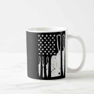 Küchenmesser-Set Hemd Patriotische amerikanische F Kaffeetasse