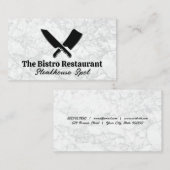 Küchenmesser Visitenkarte (Vorne/Hinten)