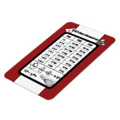 Küchenmesserhilfe in Cherry Magnet (Linke Seite)