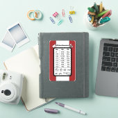 Küchenmessgerät Aufkleber (iPad Hülle)