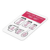 Küchenmessungen Magnet (Linke Seite)