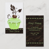 Kuchenminzenschokolade 2 der visitenkarte (Vorne/Hinten)