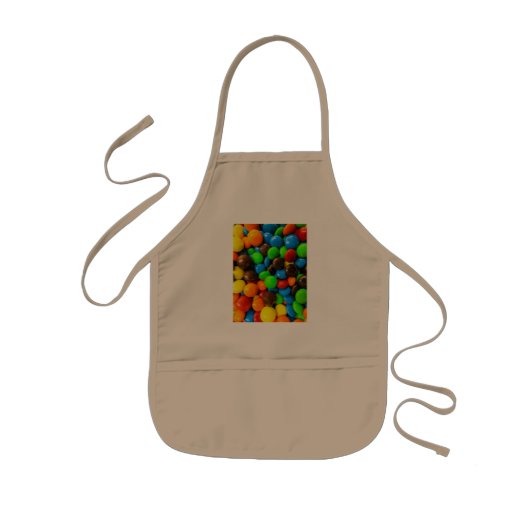 Küchenmode Candy.Farblich und süß Kinderschürze (Vorne)