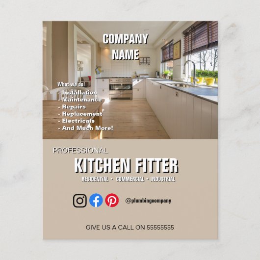 KÜCHENMONTEUR INSTALLATEUR FACHMANN Flyer (Vorne)