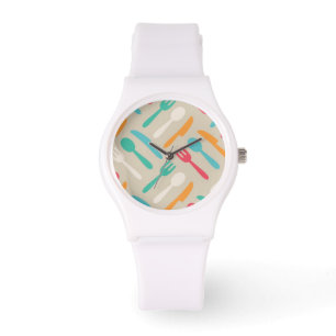 Küchenmuster 3 armbanduhr
