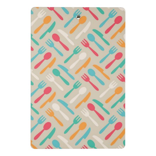 Küchenmuster 3 mini klemmbrett (Rückseite)