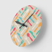 Küchenmuster 3 runde wanduhr (Winkel)