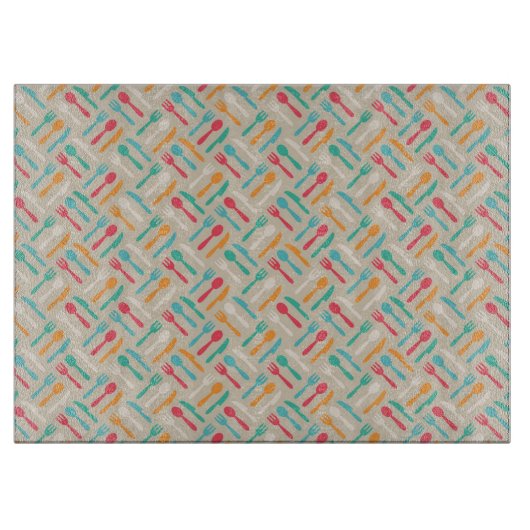 Küchenmuster 3 schneidebrett (Vorderseite)