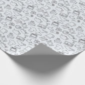 Küchenmuster 4 geschenkpapier (Ecke)