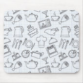 Küchenmuster 4 mousepad (Vorne)