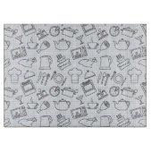 Küchenmuster 4 schneidebrett (Vorderseite)