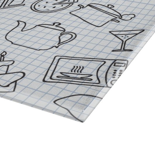 Küchenmuster 4 schneidebrett (Ecke)