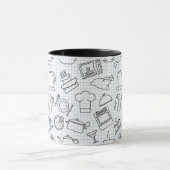 Küchenmuster 4 tasse (Zentrum)