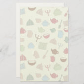 Küchenmuster Briefpapier (Vorne/Hinten)