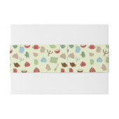 Küchenmuster Einladungsbanderole (Rückseitenbeispiel)