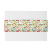 Kuchenmuster Einladungsbanderole (Rückseitenbeispiel)