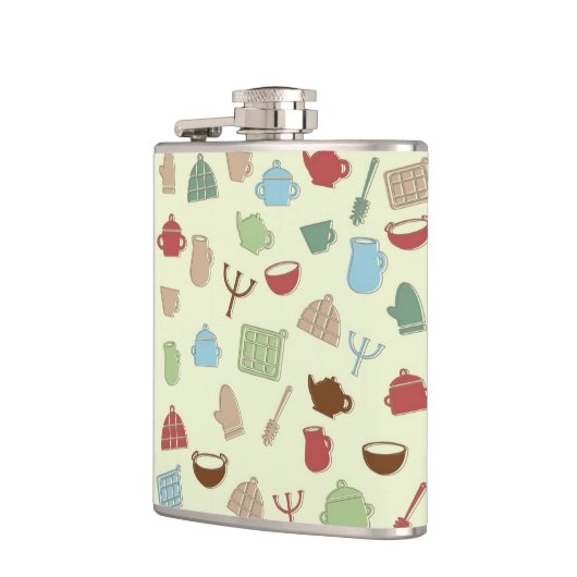 Küchenmuster Flachmann (Links)